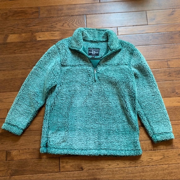 Boxercraft Hunter Green Sherpa Jacket Size Medium - Picture 1 of 5